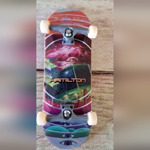 Tech Deck Primative Spencer Hamilton Dimension Fingerboard Deck 4" x 1.3" x 0.7" - Picture 1 of 12